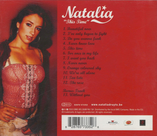 Natalia (3) : This Time (CD, Album)