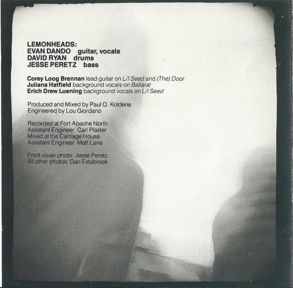 The Lemonheads : Lovey (CD, Album, RE, RP)