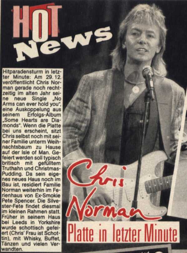 Chris Norman : No Arms Can Ever Hold You / Hunters Of The Night (7", Single)