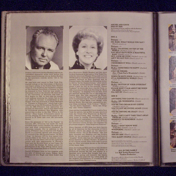 Archie & Edith : Side By Side (LP, Album, Gat)