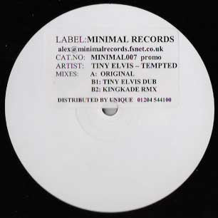 Tiny Elvis : Tempted (12", Promo, W/Lbl)