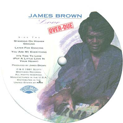 James Brown : Love Over-Due (LP, Album)