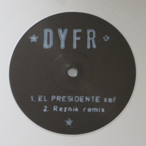 Xaf : El Presidente (12", S/Sided, Whi)