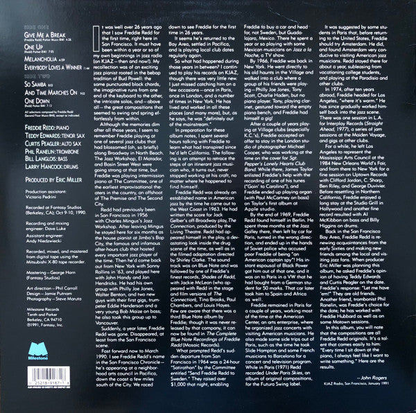 Freddie Redd : Everybody Loves A Winner (LP, Album)