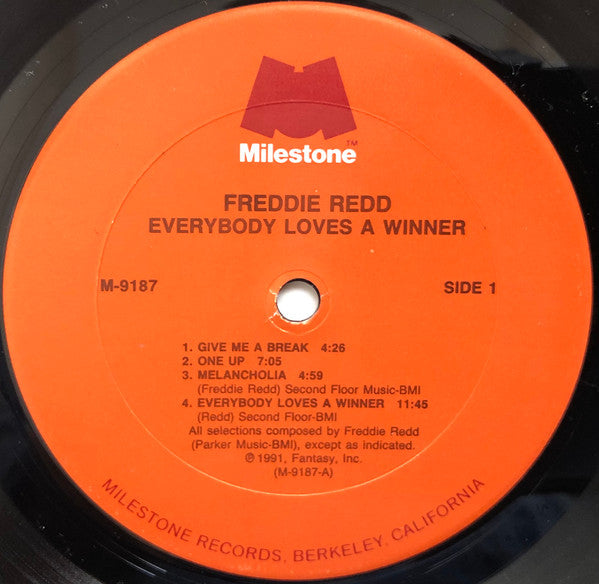 Freddie Redd : Everybody Loves A Winner (LP, Album)
