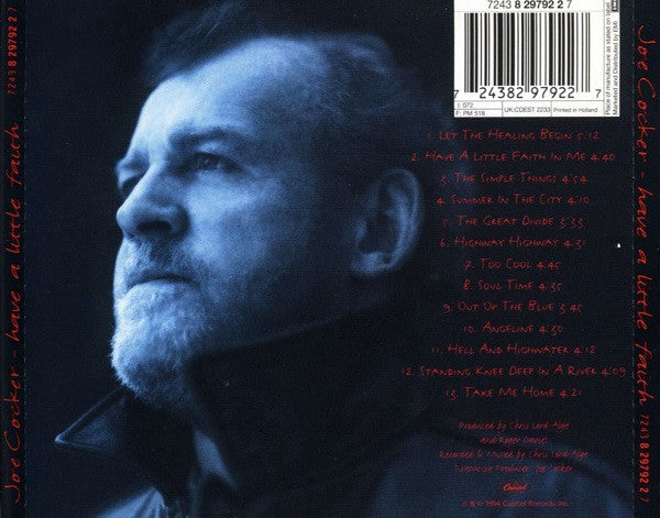 Joe Cocker : Have A Little Faith (CD, Album)