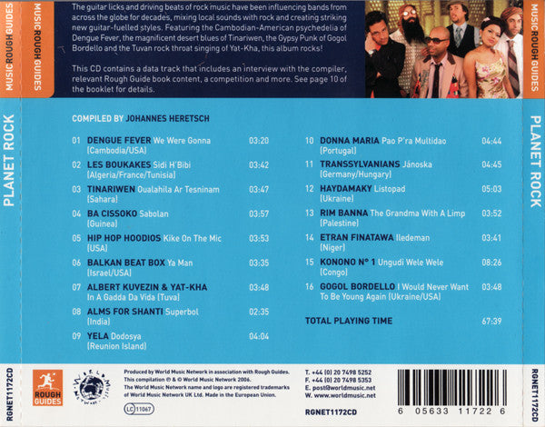 Various : The Rough Guide To Planet Rock (CD, Comp, Enh)