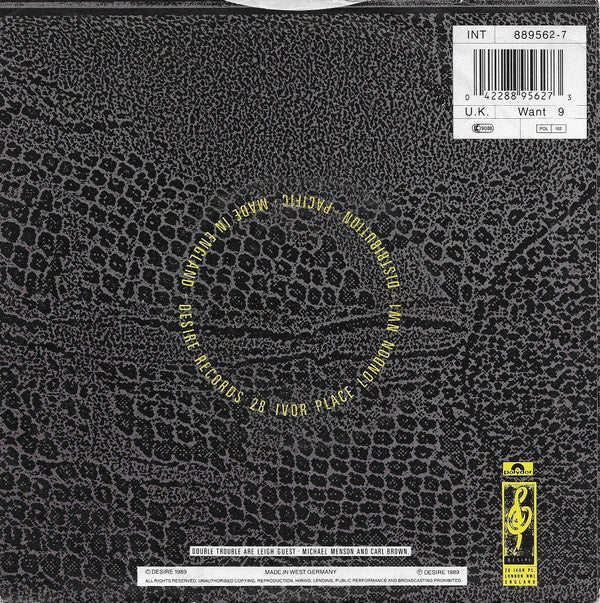 Double Trouble, Rebel MC : Just Keep Rockin' (7", Single, Sil)