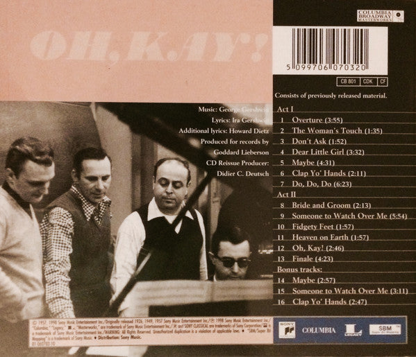 George Gershwin : Oh, Kay! (CD, Album)