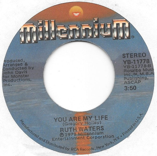Ruth Waters : Never Gonna Be The Same / You Are My Life (7", Single)