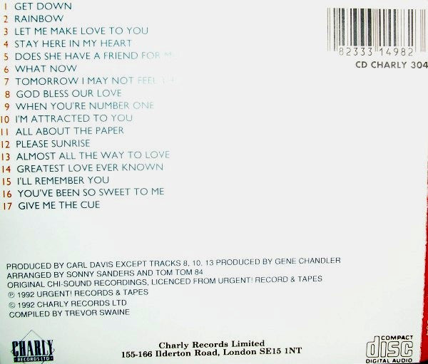 Gene Chandler : Get Down (CD, Comp)