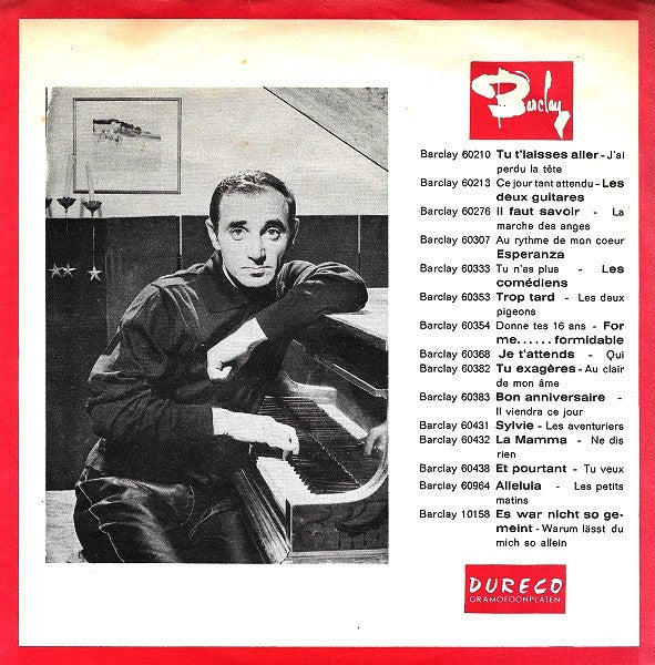 Charles Aznavour : La Mamma (7", Single)