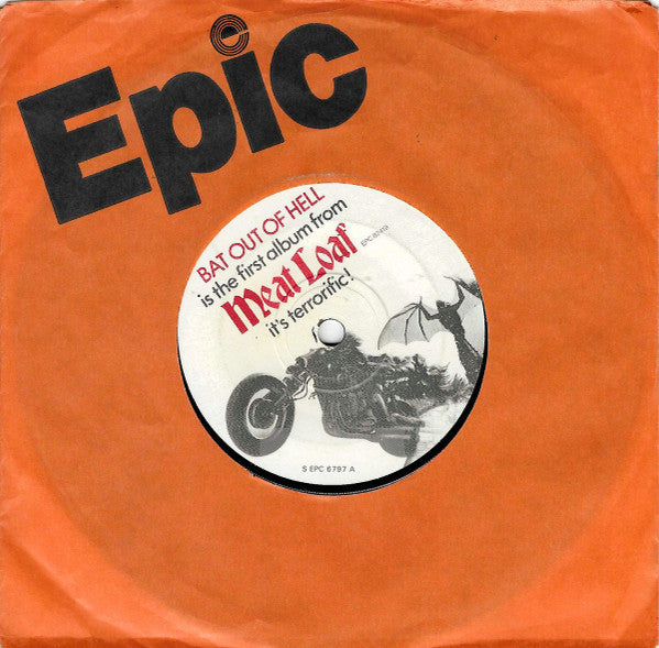 Meat Loaf : All Revved Up With No Place To Go (7")