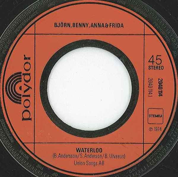 Björn & Benny, Agnetha & Anni-Frid : Waterloo (7", Single)