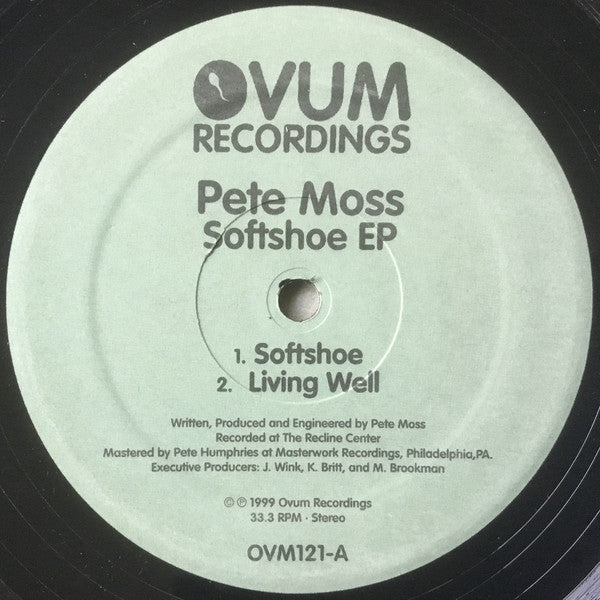 Pete Moss : Softshoe EP (12", EP)