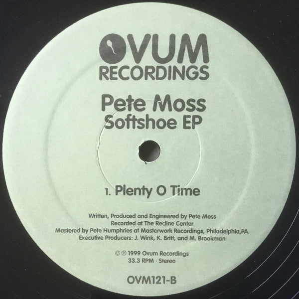 Pete Moss : Softshoe EP (12", EP)
