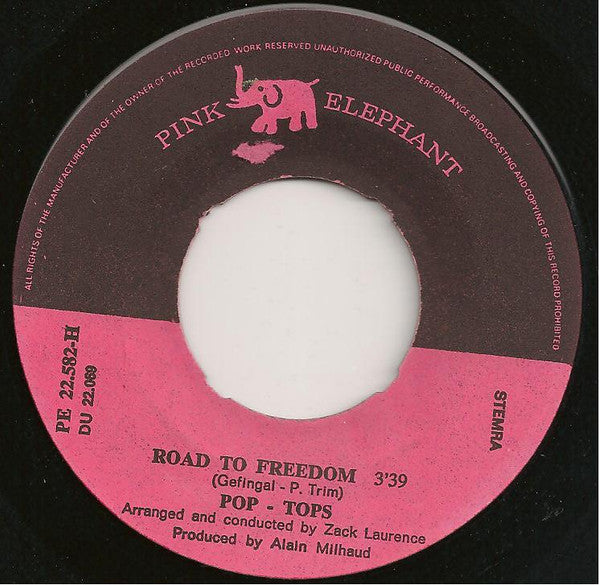 The Pop Tops : Mamy Blue (7", Single, 4-P)