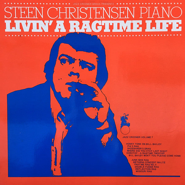 Steen Christensen (2) : Livin' A Ragtime Life (LP)
