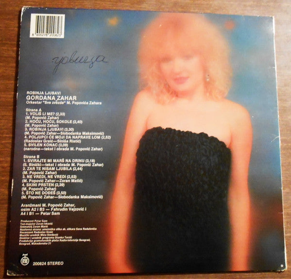 Gordana Lazarević : Robinja Ljubavi (LP, Album)