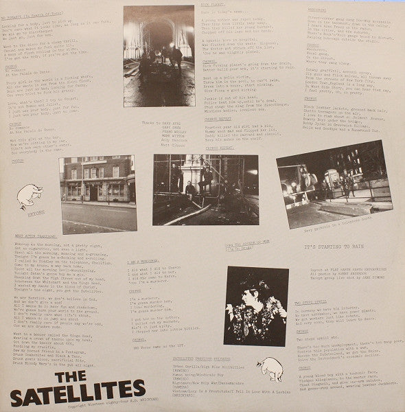 The Satellites (2) : Here Is Todays News... (LP, Album)