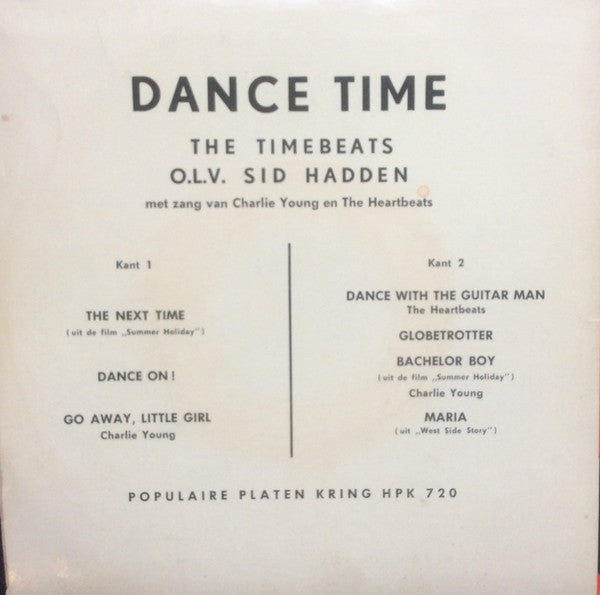 The Timebeats, The Heartbeats (6), Charlie Young (6), Sid Hadden : Dance Time (7", EP)