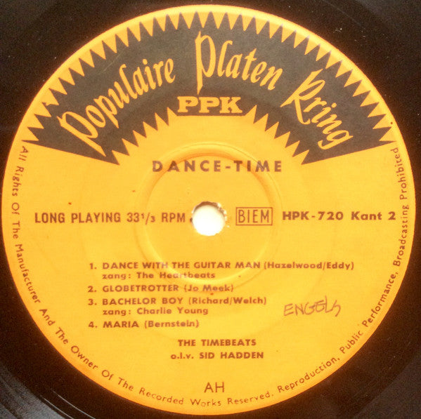 The Timebeats, The Heartbeats (6), Charlie Young (6), Sid Hadden : Dance Time (7", EP)