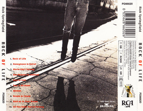 Rick Springfield : Rock Of Life (CD, Album)