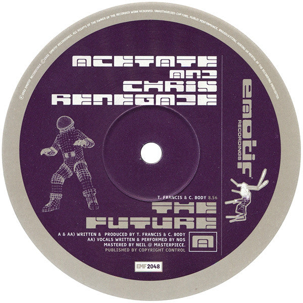 Acetate And Chris Renegade : The Future / Make It Over (12")