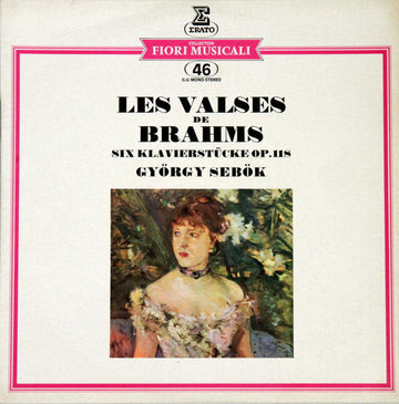 Brahms* - György Sebök : Les Valses De Brahms / Six Klavierstücke Op. 118 (LP, RE)