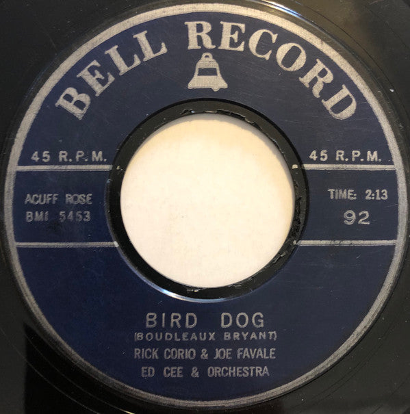 Dottie Marshall / Rick Corio And Joe Favale : Everybody Loves A Lover / Bird Dog (7")