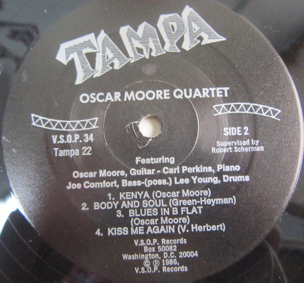 Oscar Moore Quartet* : Oscar Moore (LP, Album, RE)