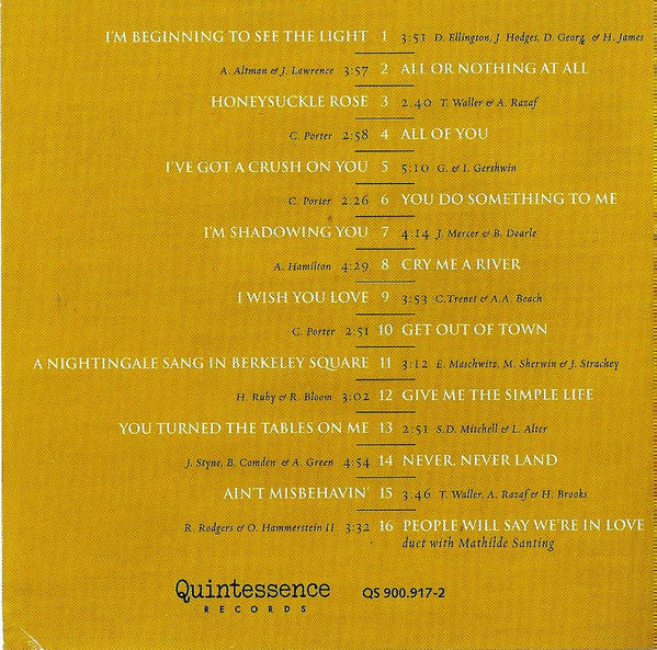 Rita Reys : The Lady Strikes Again (CD, Album, Dig)