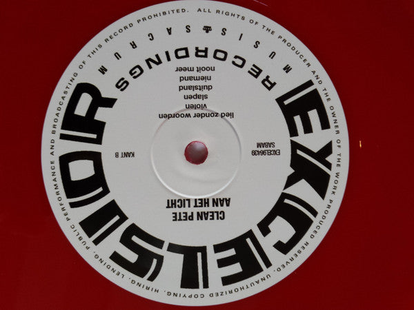 Clean Pete : Aan Het Licht (LP, Album, Red + CD, Album, Promo)