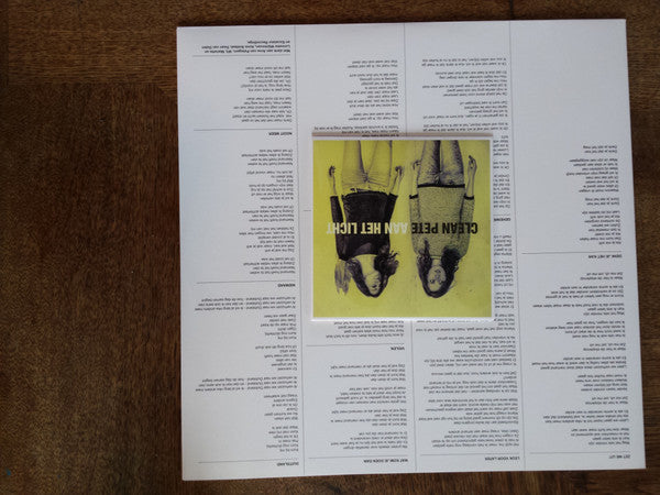 Clean Pete : Aan Het Licht (LP, Album, Red + CD, Album, Promo)