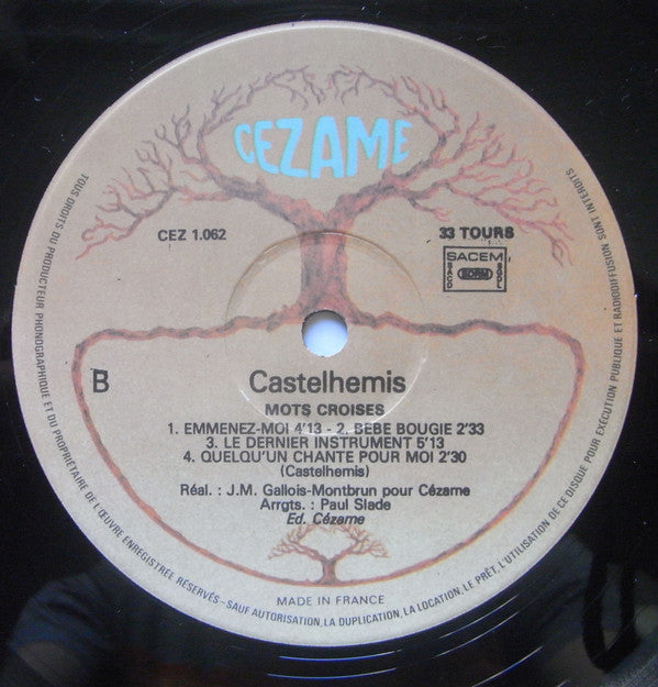 Castelhemis : Mots Croisés (LP, Album)