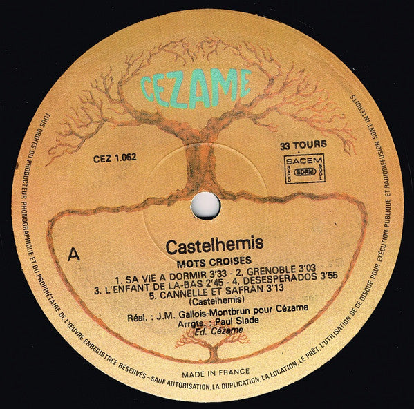 Castelhemis : Mots Croisés (LP, Album)
