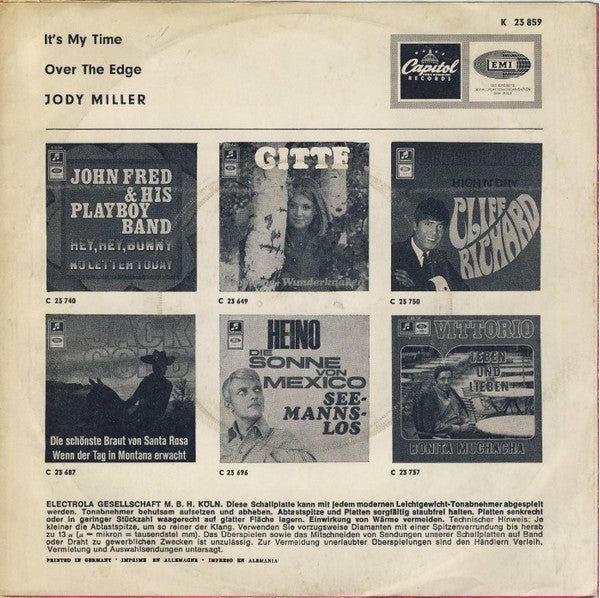 Jody Miller : It's My Time (7", Single)