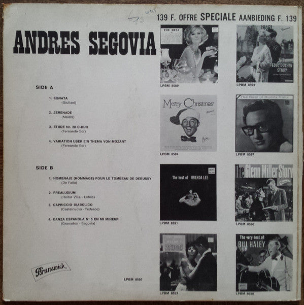 Andrés Segovia : Andres Segovia (LP, Album)