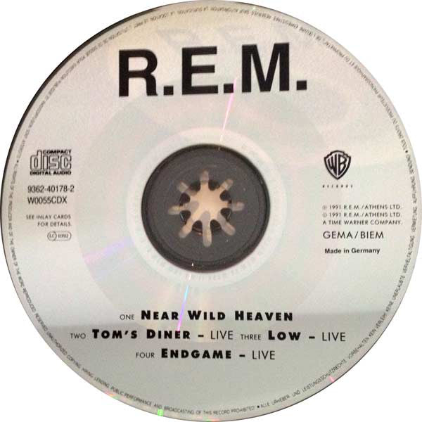 R.E.M. : Near Wild Heaven (CD, Maxi, Ltd)