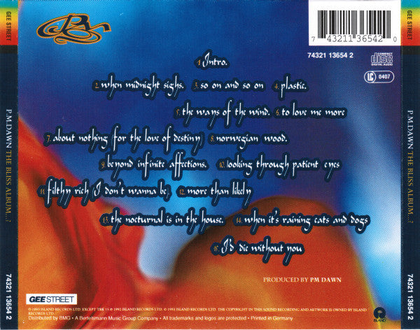 P.M. Dawn : The Bliss Album...? (Vibrations Of Love And Anger And The Ponderance Of Life And Existence) (CD, Album)