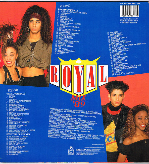 Mirage (12) : Royal Mix '89 (LP, Mixed)