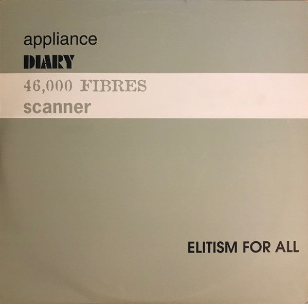 Various : Elitism For All (10")