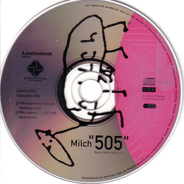Milch : "505" Best Of Milch Remixes (CD, Comp)