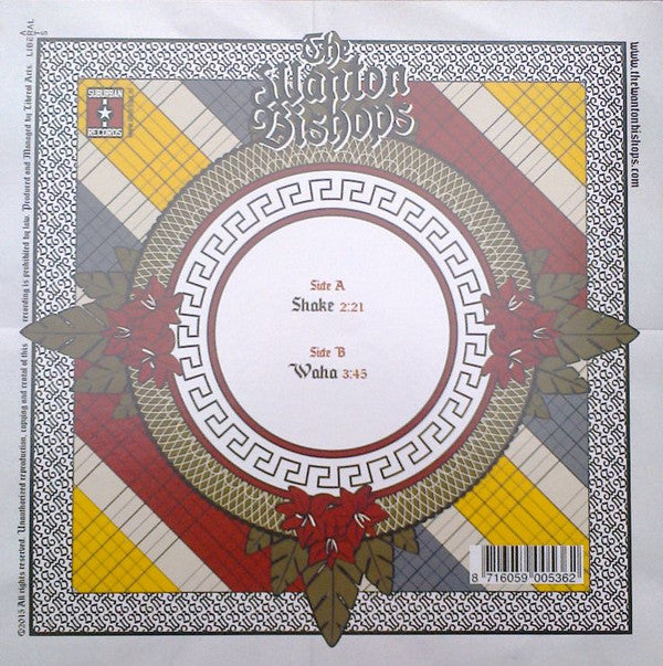 The Wanton Bishops : Shake / Waha (7")
