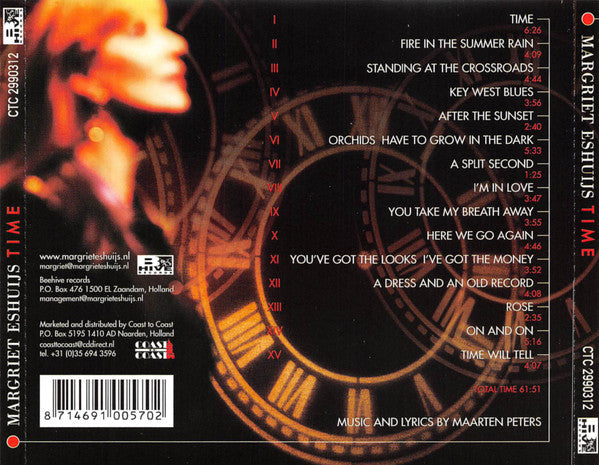 Margriet Eshuijs : Time (CD, Album)