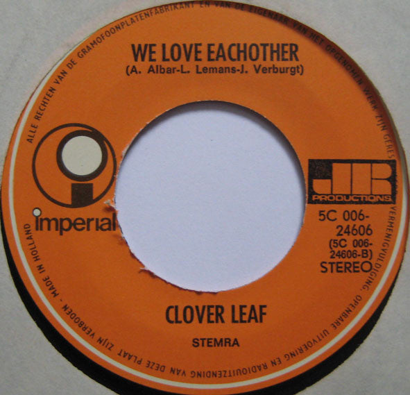 Clover Leaf : Mister Lonesome  (7", Single)
