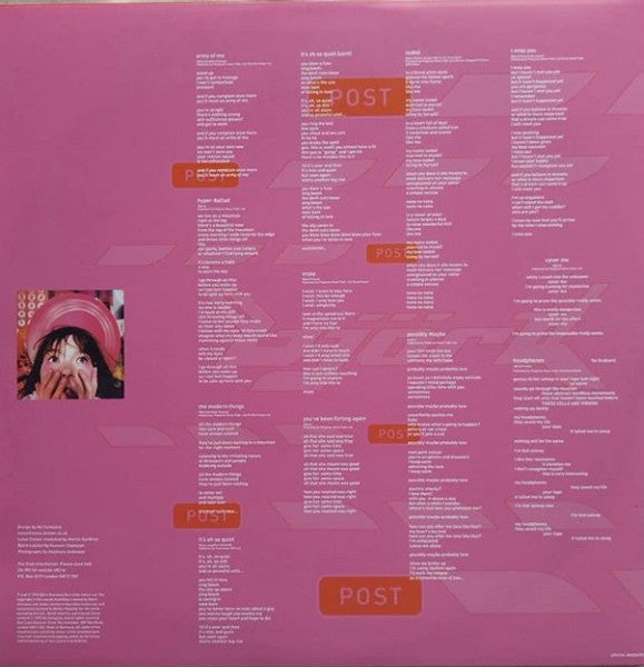 Björk : Post (LP, Album, RE, 180)