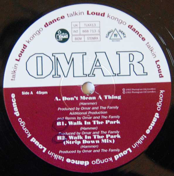 Omar : Don't Mean A Thing (12")