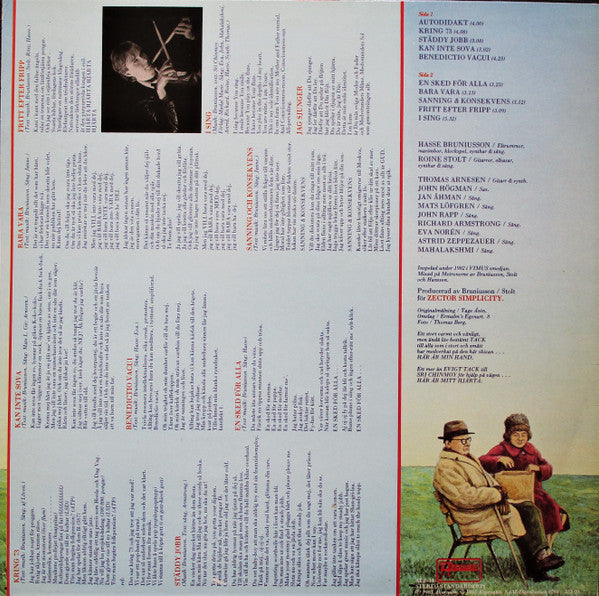 Hasse Bruniusson : Mannaminne (LP, Album)