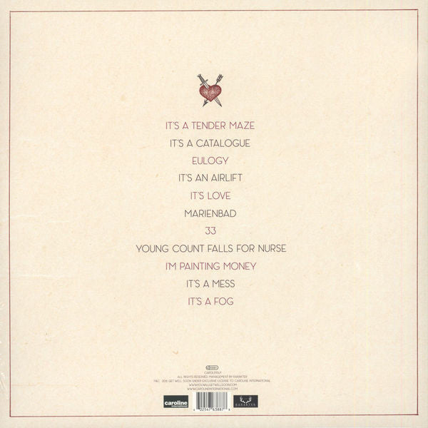 Get Well Soon : Love (LP, Album, Whi)